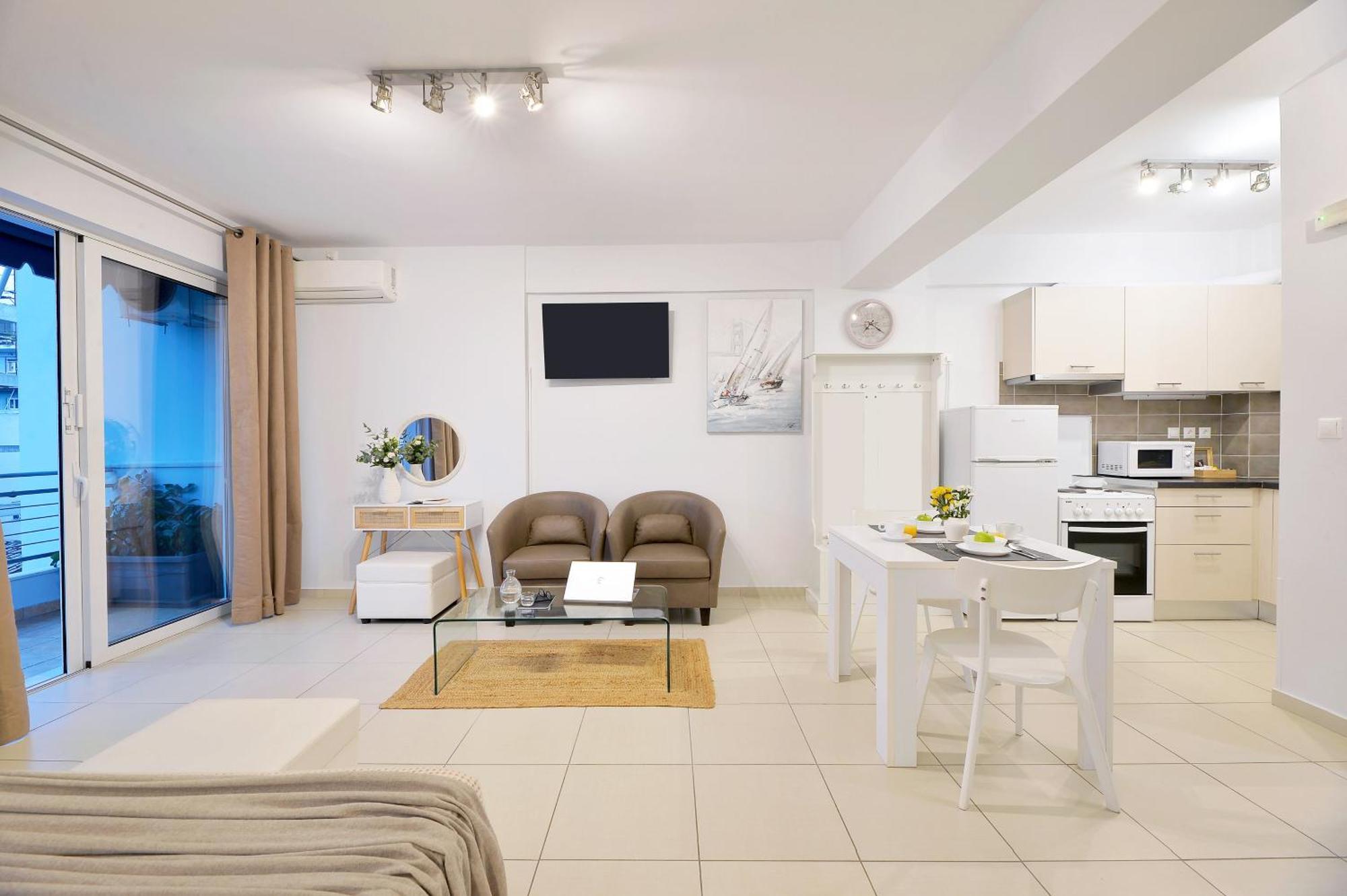 Alekos Apartments 1 Νetflix Atene Camera foto